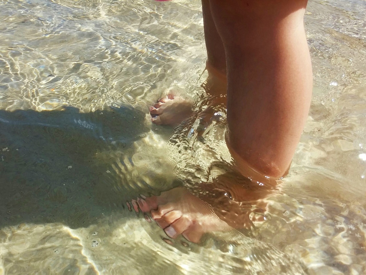Море ноги в воде