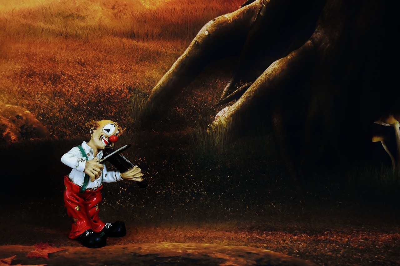 Клоун идет в гору фото из мультфильма