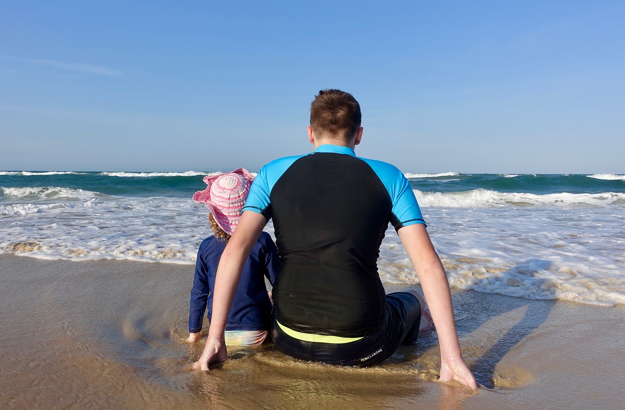 Beach memories. Cousins Beach.