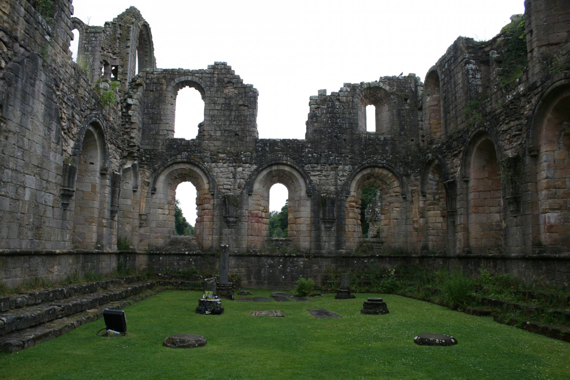 Руины римской архитектуры в Британии