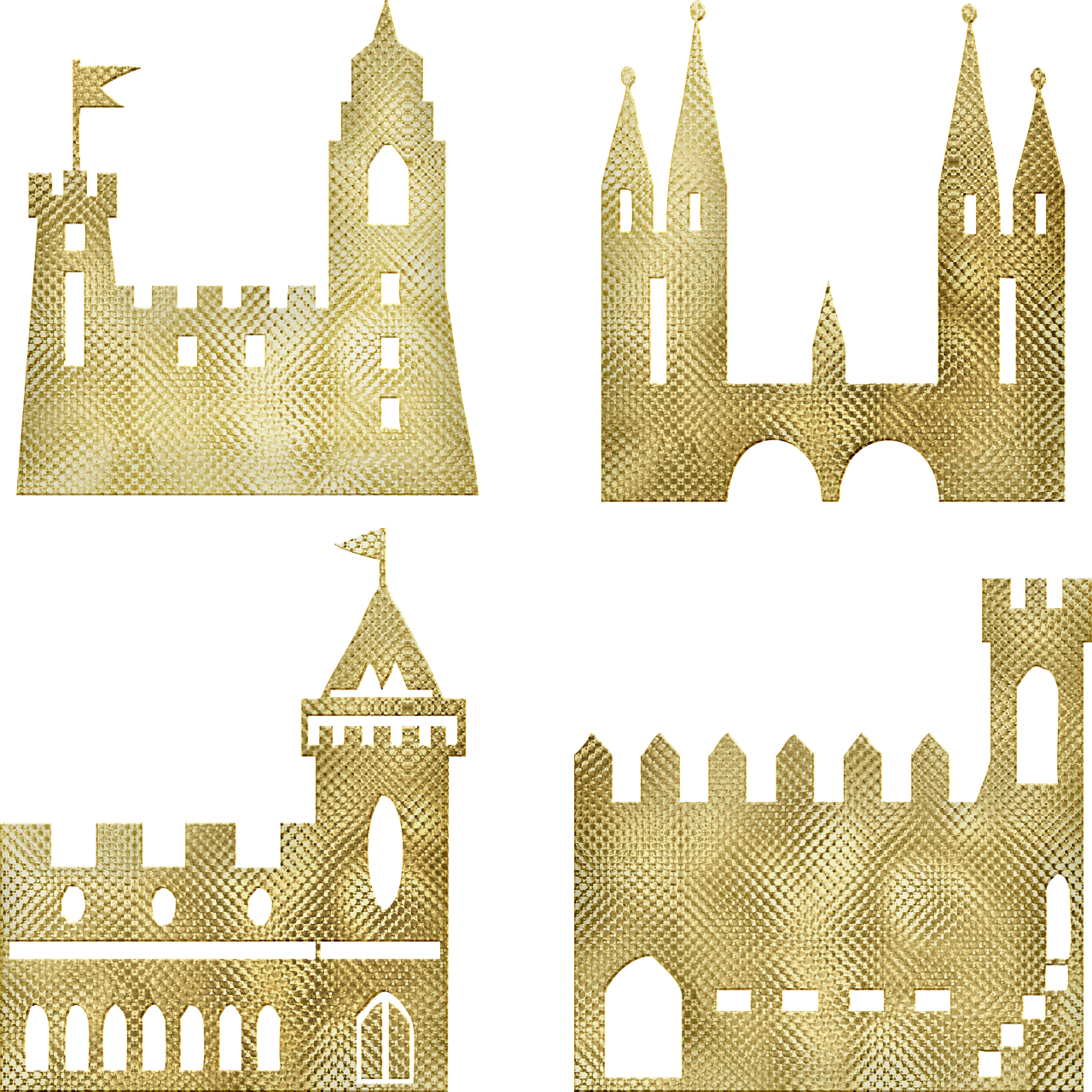 Golden castles. Золотой замок. Золотой замок вектор. Замок из золота. Замок шаблон.