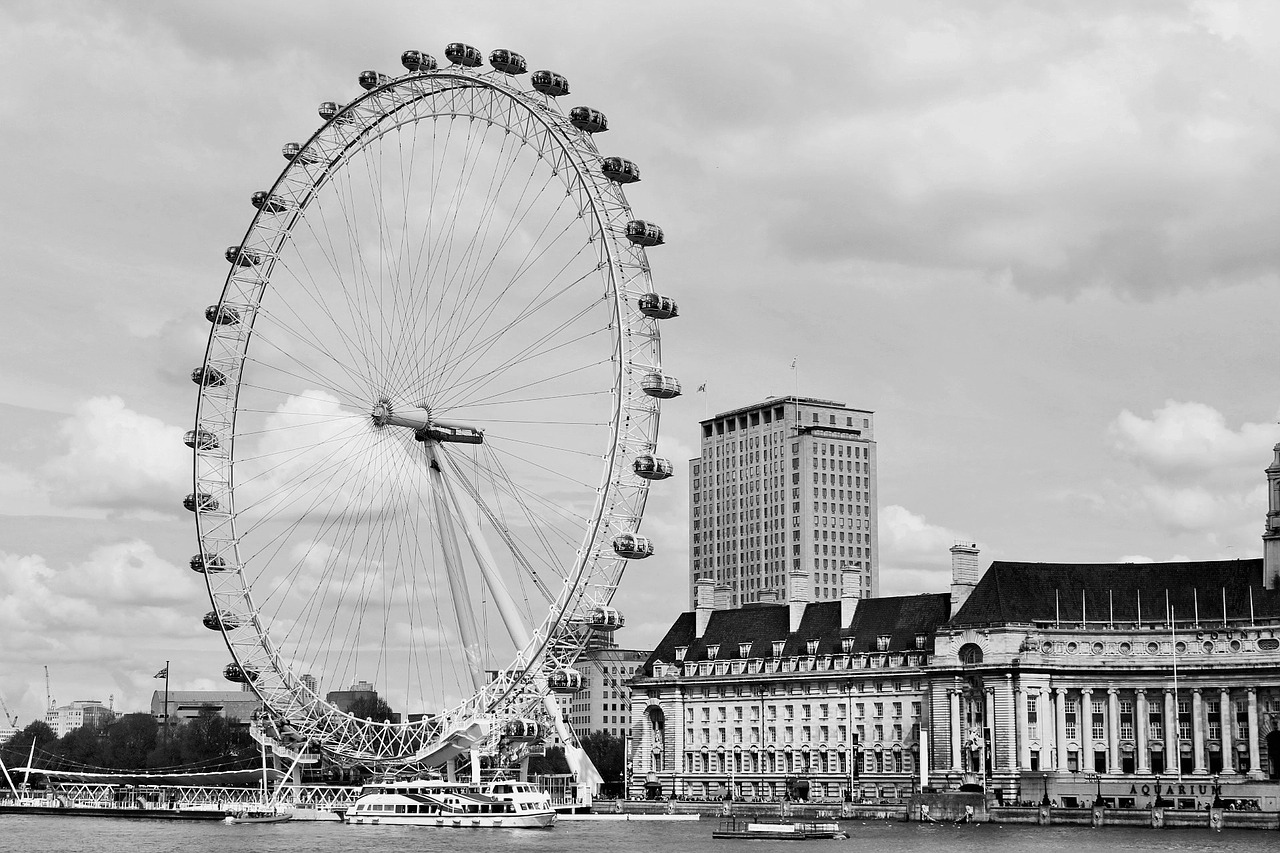 London eye рисунок