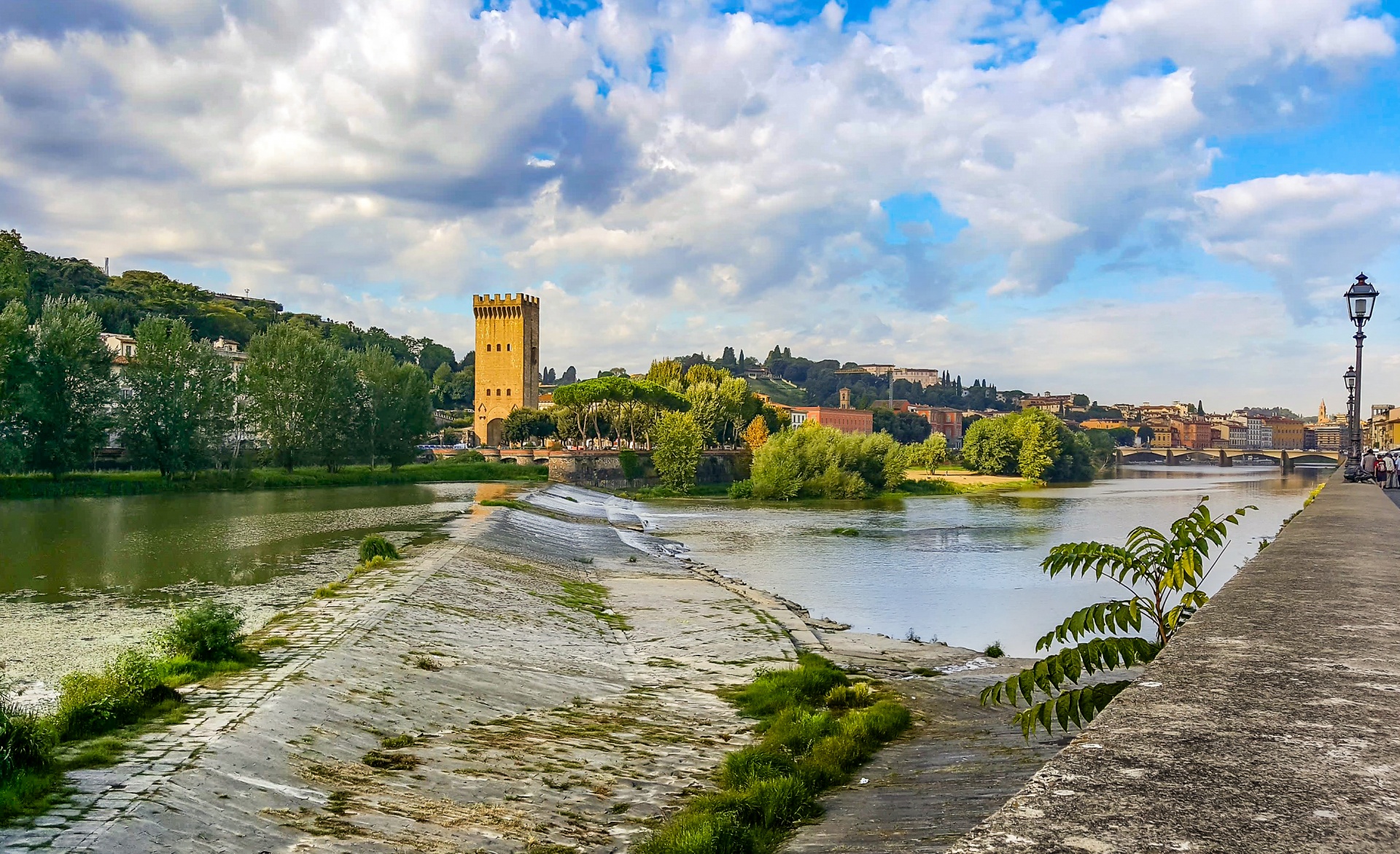 Река Арно во Флоренции